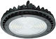 Geyer Commercial Bell Light 240W Natural White 31200lm with Built-in LED Black