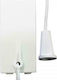 Geyer Front Plate Wall Push Cord Button without Frame White 735501S