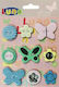 Luna Paper Decorative Sticker for DIY Crafts Pink 9pcs
