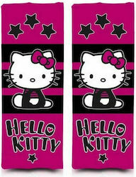 Set of 2pcs Car Seat Belt Pads Pink Hello Kitty