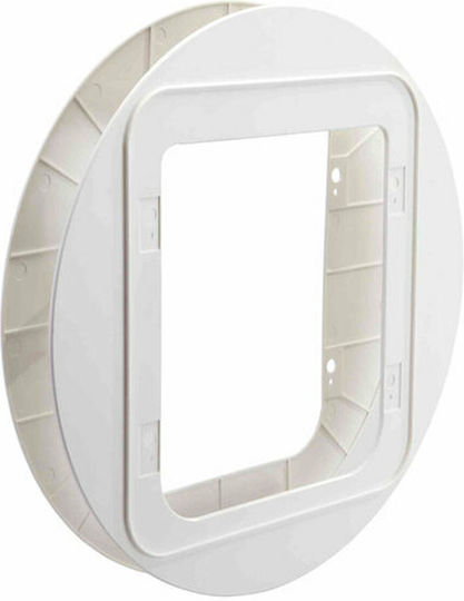 Trixie Sureflap Ușa Din Plastic Pentru Câini și Pisici 38x38 cm Alb