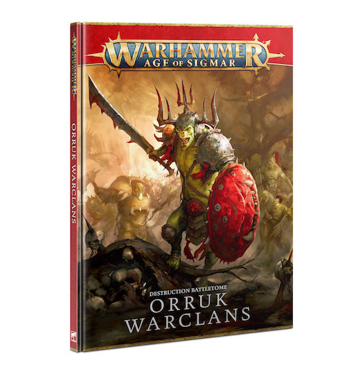 Games Workshop Warhammer: Age of Sigmar Orruk Warclans Battletome (HC) Guidebook