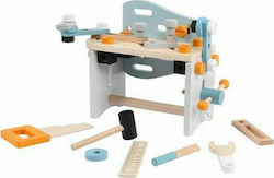 Ecotoys Kids Workbench made of Wood for 3+ Years Old 52pcs