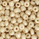 Craft Beads Beige 120pcs Seed Beads 6/0 4mm 10gr