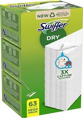 Swiffer Rezervă Pânză pentru parchet Dry Ανταλλακτικά 63buc