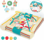 Ludi Activity Playmat Indian Multicolour for 0+ months (LxWxH) 119x119x43cm