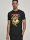 Mister Tee Fireleaf T-shirt Schwarz Baumwolle