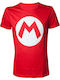 T-shirt Super Mario Rot Baumwolle