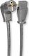 Supra LORA Schuko - IEC C13 Cable 2m Μαύρο 3004100701