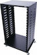 Ihos Επιδαπέδια Καμπίνα Rack 18U 56x40x83.3cm Μαύρο