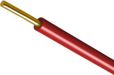 Nexans Netzkabel mit Durchmesser 1x2.5mm² in Rot Farbe 1m