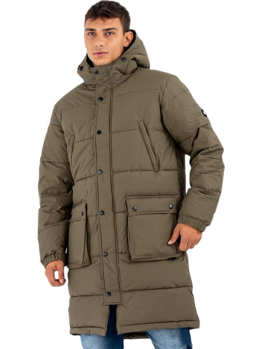 DC Skate Outdoor Χειμωνιάτικο Μπουφάν Puffer Olive