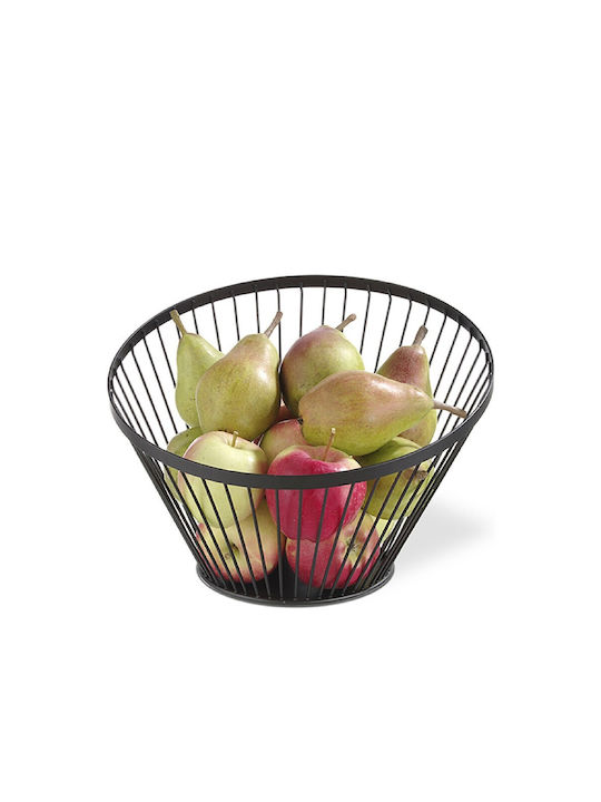 Hendi Fruit Bowl Metallic Black 30x30x25cm