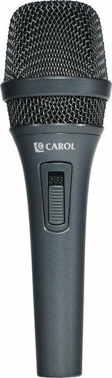 Ihos AC-900S Δυναμικό Μικρόφωνο XLR Χειρός για Φωνητικά σε Γκρι Χρώμα