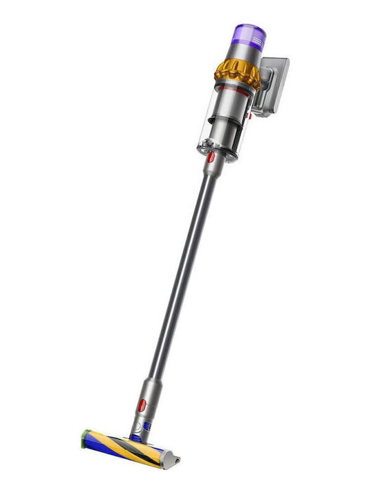 Dyson V15 Detect Absolute Επαναφορτιζόμενη Σκούπα Stick & Χειρός 25.2V Ασημί