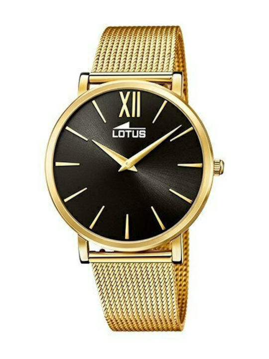 Lotus Watches Ceas de Damă cu Auriu Brățară Metalică