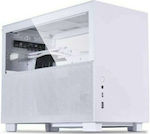 Lian Li Q58W3 Mini Tower Computer Case with Window Panel White