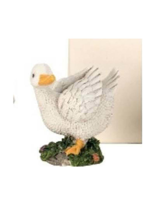 Decorative duck made of resin 6cmx6cm