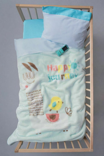 Palamaiki Cot Blanket Bebe Velour BV725 110x140cm