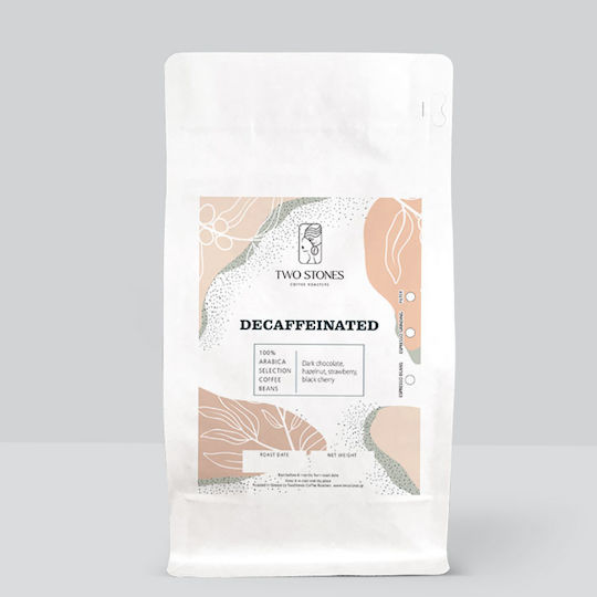 TwoStones Coffee Roasters Espresso Coffee Decaffeine Arabica Mexico Whole Beans 250gr