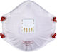 Milwaukee Mască de protecție FFP3 cu supapă Alb 4932471906 10buc