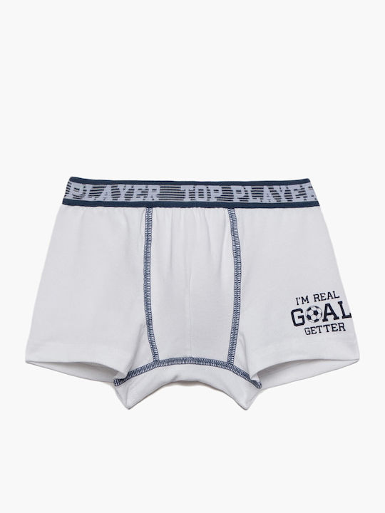 Minerva Goal Kids' Boxer White