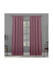 Lino Home Κουρτίνα με Τρέσα Emb Delta English Rose 150x240εκ.