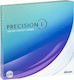 Alcon Precision 1 90 Ημερήσιοι Φακοί Επαφής Σιλικόνης Υδρογέλης με UV Προστασία