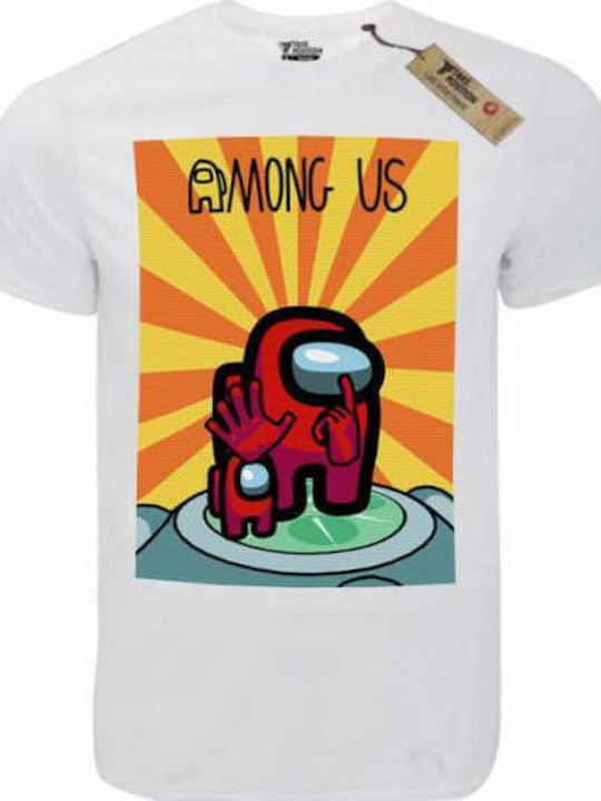 Takeposition T-shirt Unter uns Weiß
