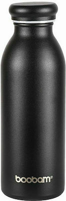 Boobam Bottle Bottle Thermos Stainless Steel BPA Free Black 500ml 98049 5980495