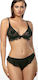 Anais Apparel Vanilla Set Sexy Dessous-Sets mit Transparenz Schwarz 2 Stück