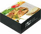 Ready Σετ 93 Χάρτινα Κουτιά Ψητοπωλείου 26x26x4εκ. Good Food