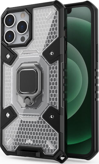 Powertech Back Cover Plastic Black (iPhone 13)