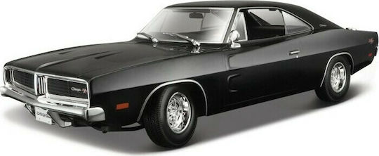 Maisto Dodge Charger R/T '69 Modeling Figure Car Black in Scale 1:18
