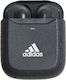 Adidas Z.N.E. 01 Earbud Bluetooth Handsfree Earphones with Sweat Resistance and Charging Case Gray