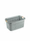 TnS Coș de Depozitare Plastic Gri 51x34x24cm 1buc