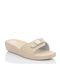 Women's Slides Beige