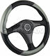 Carman Car Steering Wheel Cover with Diameter 36-38cm Synthetic Black