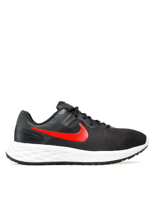 Nike Revolution 6 Next Nature Ανδρικά Αθλητικά Παπούτσια Running Black / University Red / Anthracite