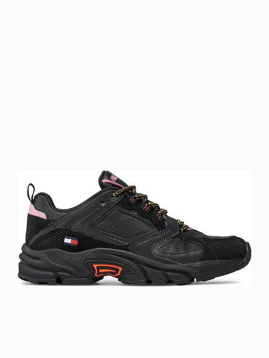 Tommy hilfiger wmn store chunky mixed textile runner