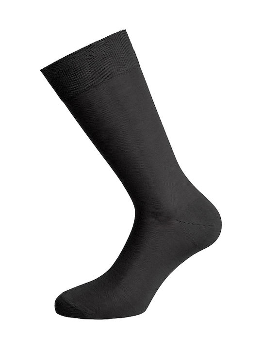 Walk Men's Solid Color Socks Gray