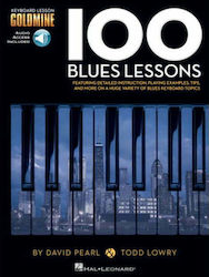 Hal Leonard Goldmine Keyboard Lesson pentru Keybaord / Pian 100 Leții de Blues + CD