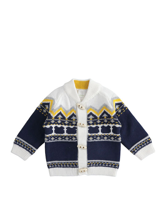 Cardigan pentru copii Tricotat Albastru