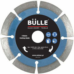 Bulle Δίσκος Κοπής Δομικών Υλικών 110mm