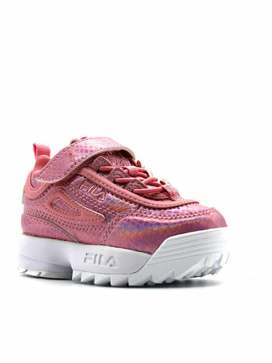 FILA Disruptor E Kinder Sneakers mit Klettversc...