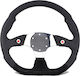 Simoni Racing Volan Auto X2 Cromo Din Piele Triactin Argint/Negru