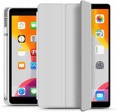 Tech-Protect SC Pen Флип капак Изкуствена кожа Light Grey (iPad 2019/2020/2021 10.2'' - iPad 2019/2020/2021 10.2'')