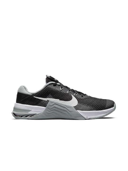 Nike Metcon 7 Ανδρικά Αθλητικά Παπούτσια για Προπόνηση & Γυμναστήριο Black / Pure Platinum / Particle Grey / White