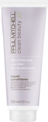 Paul Mitchell Clean Beauty Repair Conditioner Reconstruction/Nourishment for All Hair Types 250ml