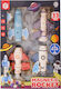 Zita Toys Μαγνητικό Παιχνίδι Κατασκευών Magnetic Rockets για Παιδιά 3+ Ετών